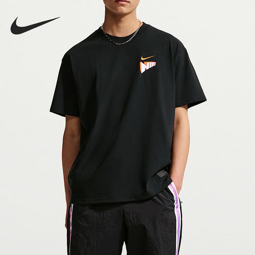 Nike/耐克官方正品夏季CHBL男士篮球训练圆领短袖T恤IR6282-010