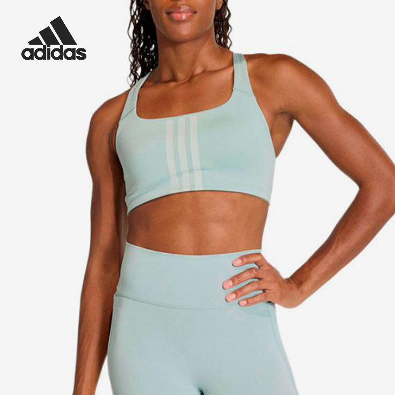 Adidas/阿迪达斯官方正品时尚简约内衣女蓝色健身运动鞋KA0105