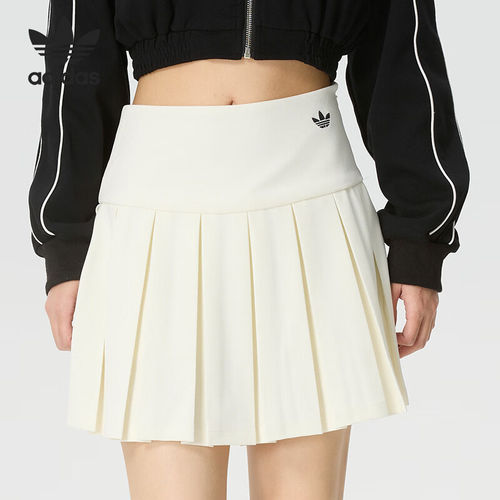 Adidas/阿迪达斯官方正品三叶草运动透气时尚休闲舒适短裙KG8258
