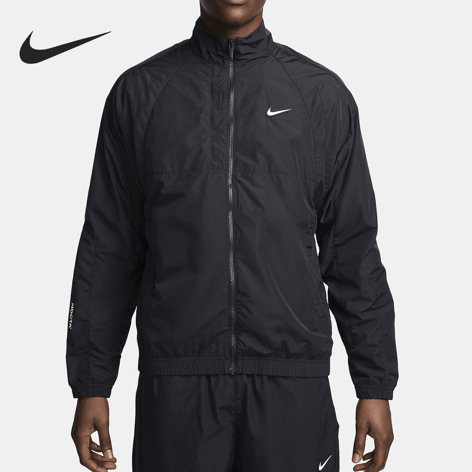 Nike/耐克官方正品NOCTA 男士锦纶运动拉链休闲夹克FN7667-010