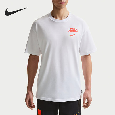 Nike/耐克官方正品PREMIUM男士简约运动足球宽松T恤IQ2216-100