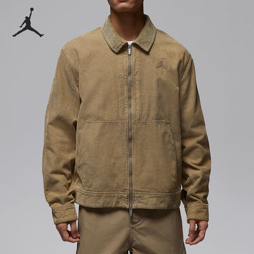 Nike/耐克官方正品JORDAN男士刺绣耐穿翻领休闲外套IF1826-247