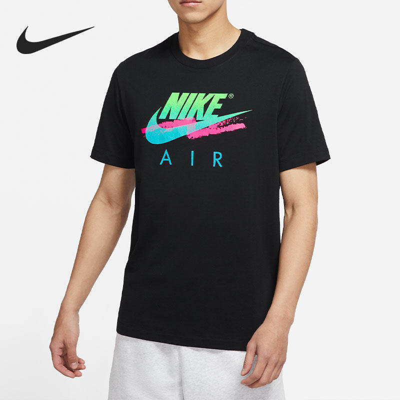 Nike/耐克官方正品男子LOGO 印花透气运动休闲短袖T恤 DR0984-010