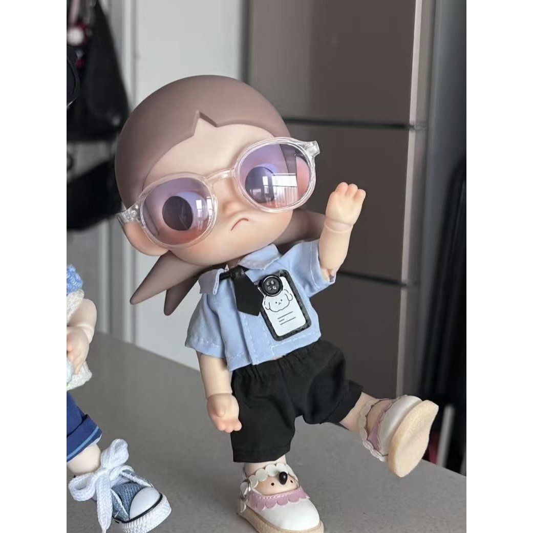 zsiga嘎子姐可动关节玩偶穿搭衣服bjd手作夏天学院风新款套装娃衣