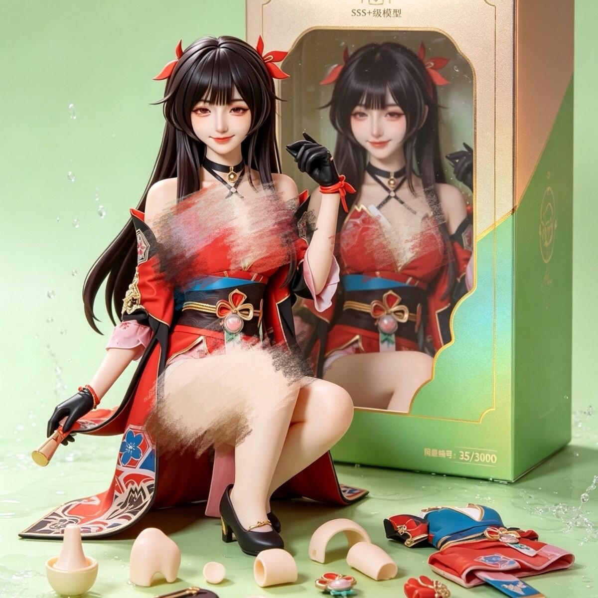 崩坏手办花火星穹铁道摆件图片