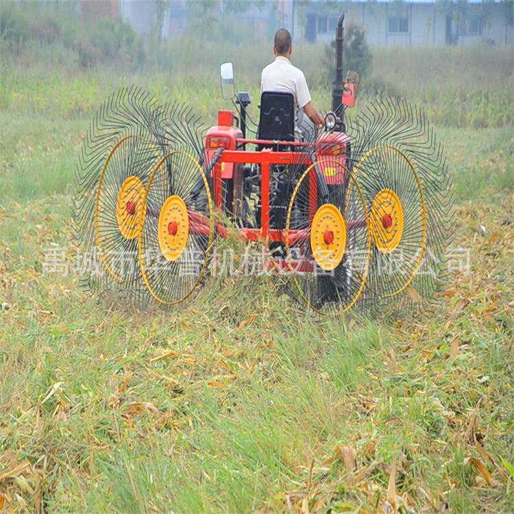 牧草收集机 杂草捡拾机 指盘式搂草机 搂草机 玉米秸秆搂拾机