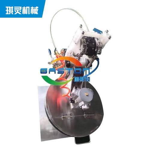 气动升降带泵浦附桶盖加装固定座搅拌机涂料油漆油防沉垫分散机