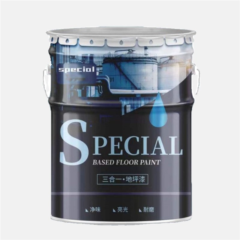 双组分聚氨酯地坪漆防水耐磨水泥地面漆地板油漆洗车工位防滑