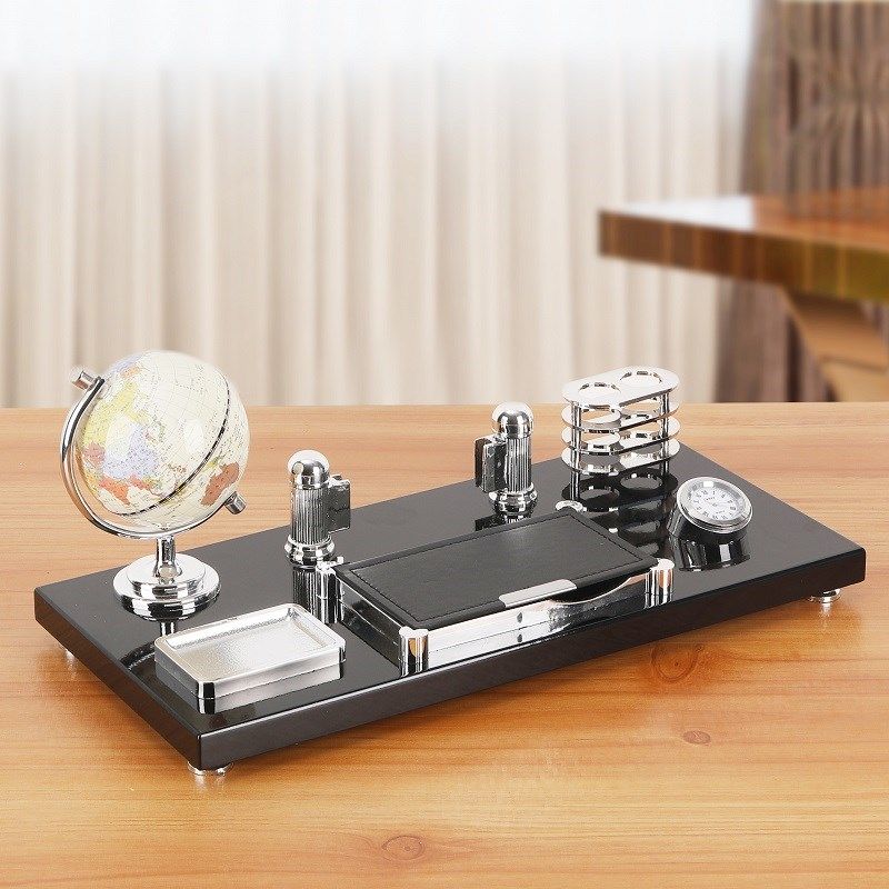 笔筒办公室装饰品桌面高档工艺品创意商务礼品招财文台,家居饰品,桌面摆件,淘宝优惠券,粉丝福利购,淘宝优惠卷