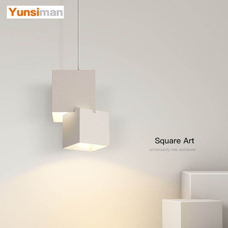 简约现代led吊灯创意餐厅灯卧室床头灯客厅灯极简餐桌饭厅吧台灯