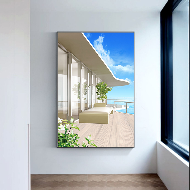 餐厅装饰画现代简约高档饭厅挂画餐桌背景墙轻奢水果创意酒杯壁画图片