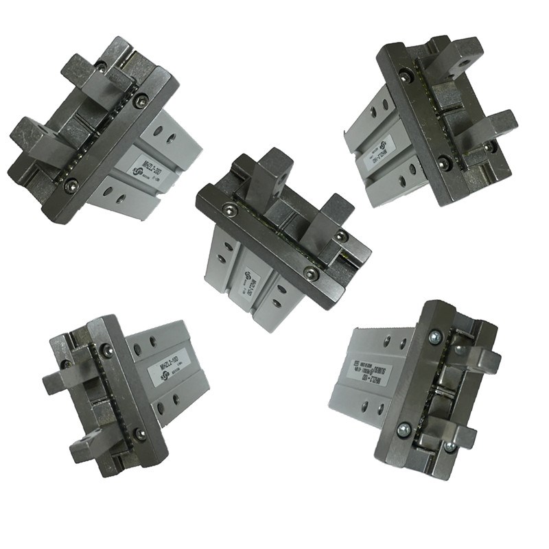 SXQD加长气动手指气缸MHZL2 10D 16D 20D D机械手气夹爪HFK