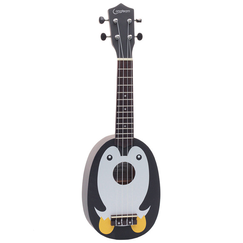 夏威夷尤克里里ukulele四弦琴小吉他 21寸ukelele乌克丽丽菠萝型