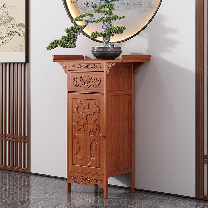 靠墙玄关台入户玄关柜进门门厅隔断客厅供桌供台玄关桌条案桌