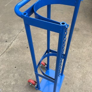 L实验室钢瓶固定架 气瓶固定架气瓶架氧气乙炔氮存放架供应