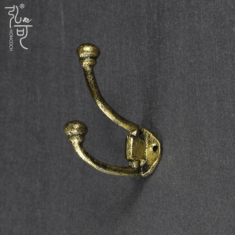 欧式铸铁艺现代家居装饰挂钩创意试衣间玄关房间钥匙勾墙壁挂衣架