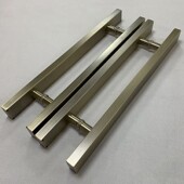 玻璃门大拉手加厚把手木门手 红古铜黑色扶手