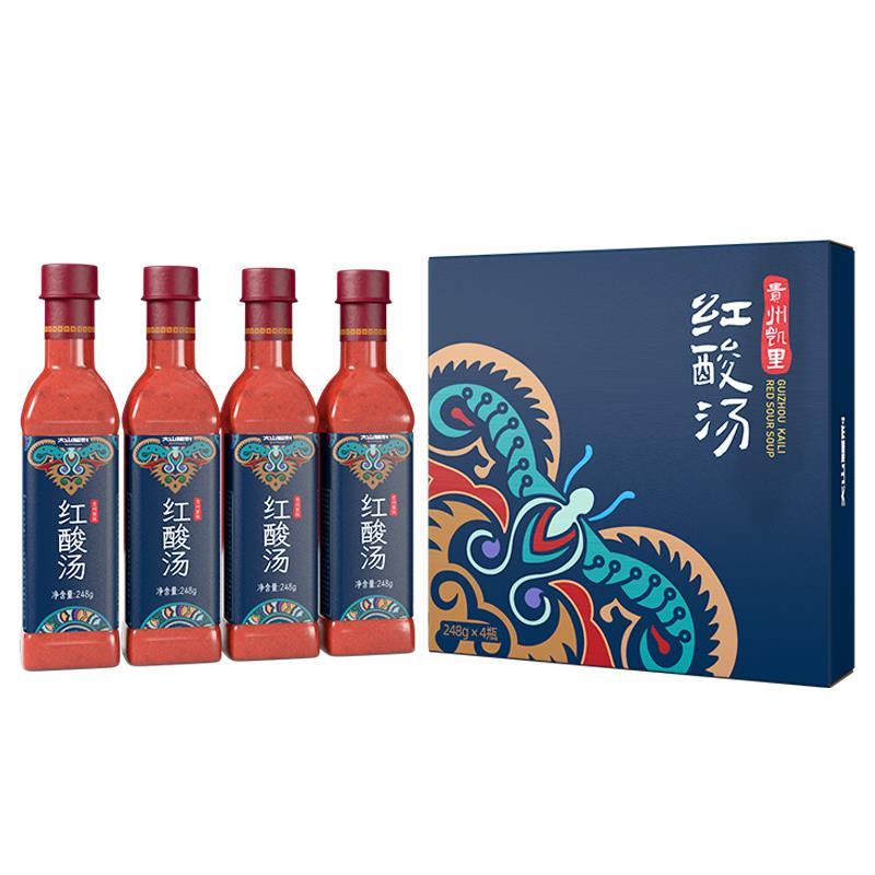 大山福利贵州凯里红酸汤正宗酸汤鱼专用料调料特产酸辣酱酸红汤酱