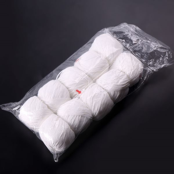 10个装装订线团财务装订机棉线 装订线 凭证账本装订线白色财务用