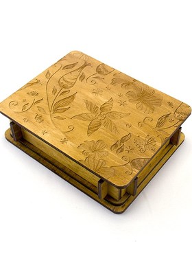 巴顿盒Buttom Box木质机关盒解谜匣首饰收纳礼品饰品情人礼物首饰