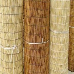 饰大卷10米 碳烧苇帘复古禅意隔断遮阳窗卷帘草帘子苇席墙面吊顶装