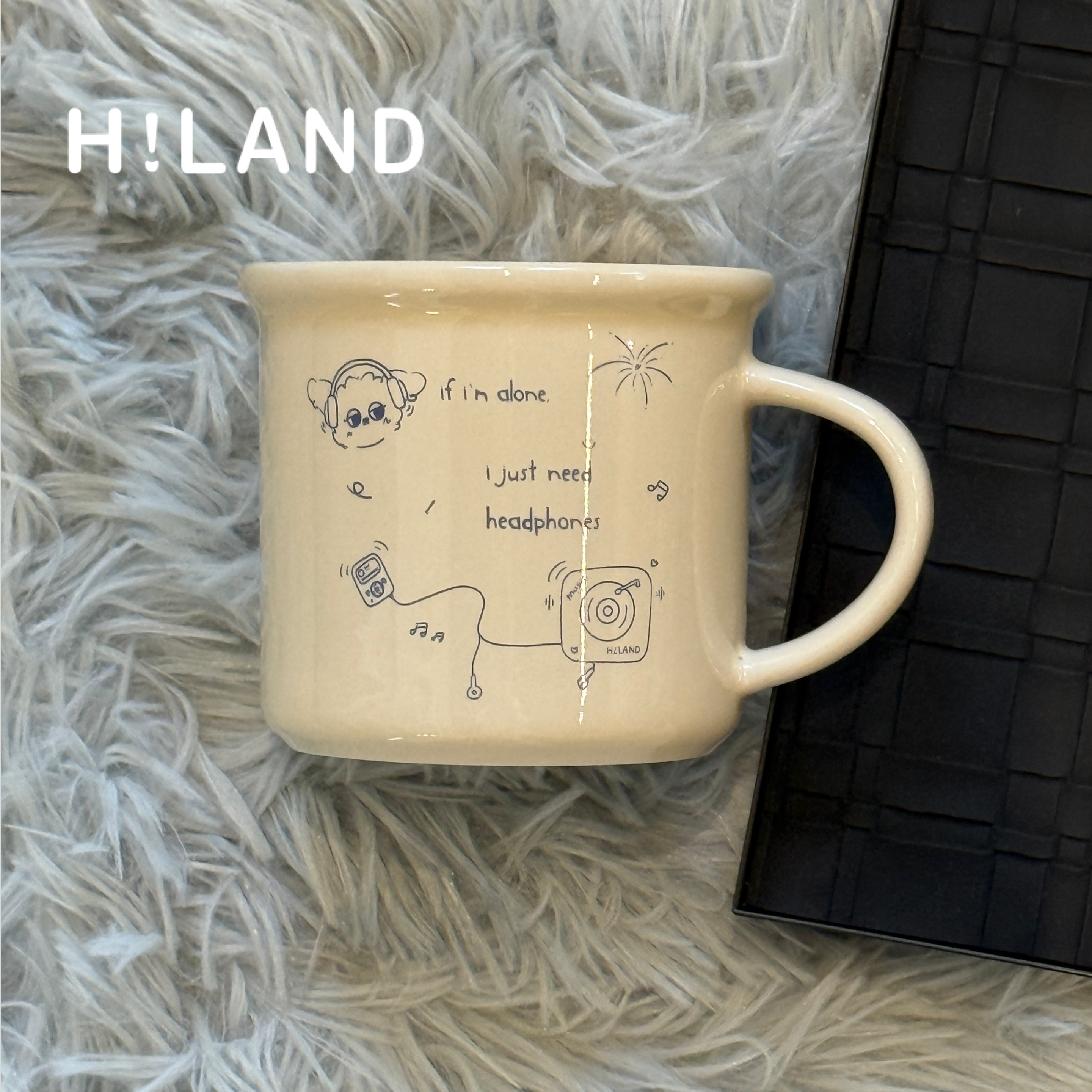 DND独处系列陶瓷马克杯质感礼物