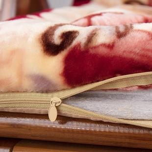 冬季通用躺椅垫子加厚午睡椅垫摇椅藤椅竹躺椅折叠老人椅坐垫靠垫