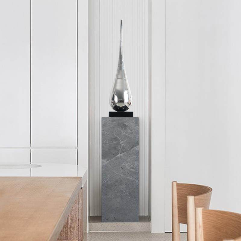 可定制大理石摆台玄关落地石墩花架装饰摆件酒店走廊雕塑展示底座,家居饰品,落地摆件,淘宝优惠券,粉丝福利购,淘宝优惠卷