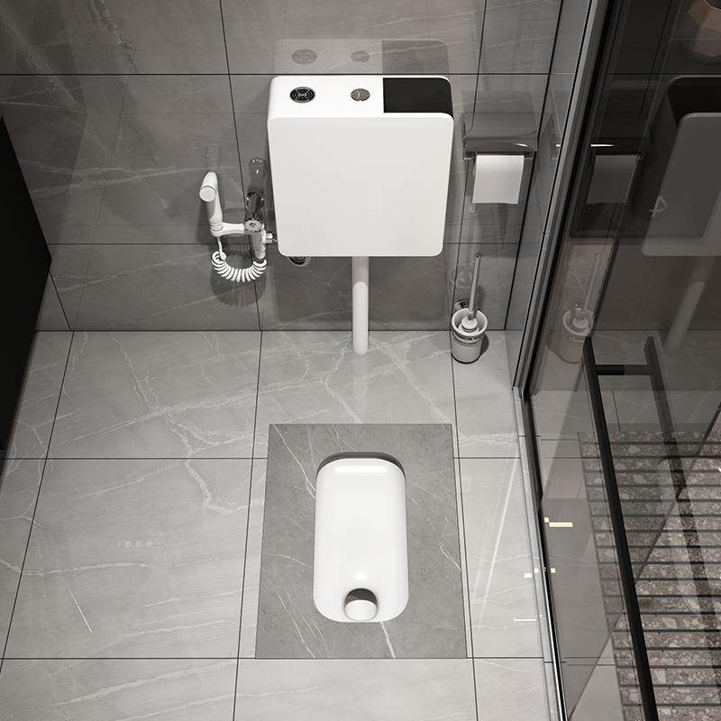 家用岩板蹲便器防臭防滑陶瓷蹲坑便池卫生间大便器蹲厕冲水箱套装,家装主材,蹲便器,淘宝优惠券,粉丝福利购,淘宝优惠卷