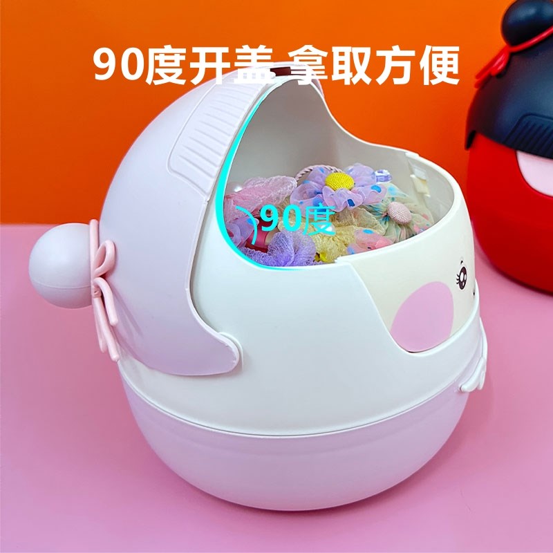 桌面垃圾桶可爱卡通大容量床头书桌电脑旁茶几办公室废纸篓垃圾篓