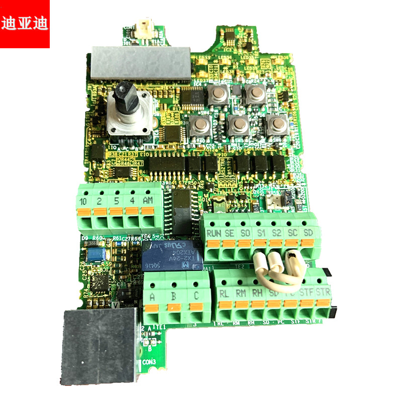 三菱变频器D700-D740系1.5-2.2-3.7-5.5-7.5kw端子控制cpu板主板