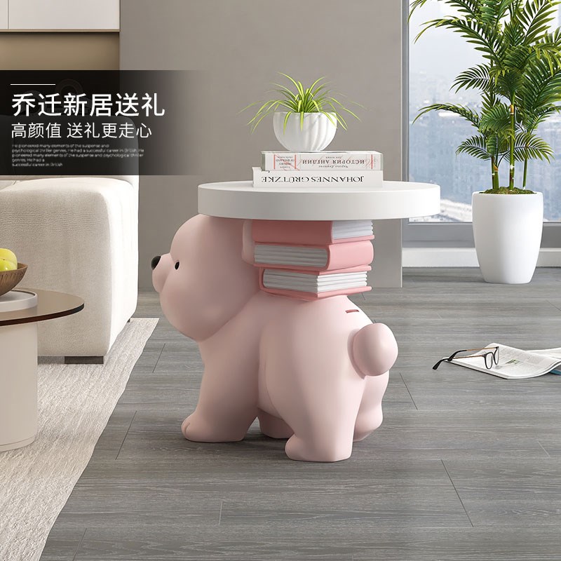 大熊客厅落地边几存钱罐只进出装饰品电视柜沙发旁床头乔迁