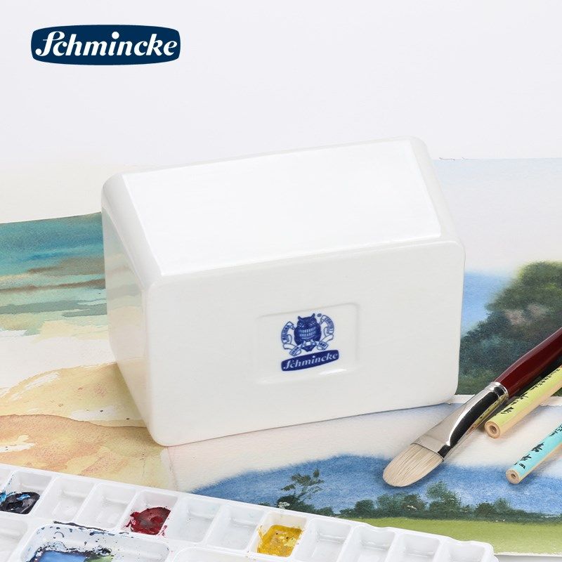 陶瓷笔洗大号水彩画笔白瓷方形洗笔  洗毛笔,文具电教/文化用品/商务用品,笔洗,淘宝优惠券,粉丝福利购,淘宝优惠卷