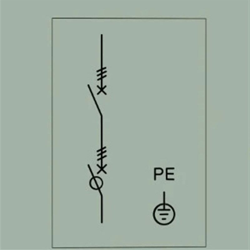 天津博群牌配电箱开关箱40A三极电箱一闸一漏电门外带操作防雨盖