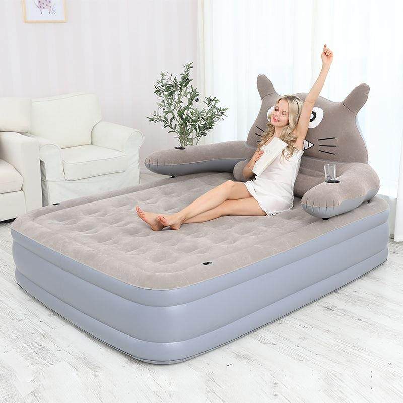 龙猫充气床垫家用单人人加厚加高气垫床卡通爱折叠便携