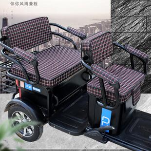 步步先乐星电动三轮车坐垫座套罩防晒防水加厚皮革四季通用座套