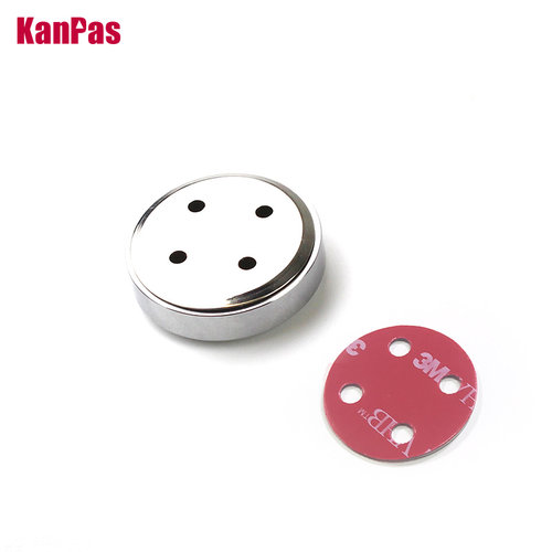 Kanpas迷你金属温湿度计机械式高精度汽车装饰琴盒温度表35mm