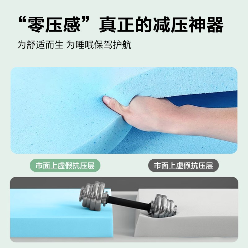 记忆棉床垫零压力加软护脊海绵学生宿舍单人家用定制榻榻米卷折叠