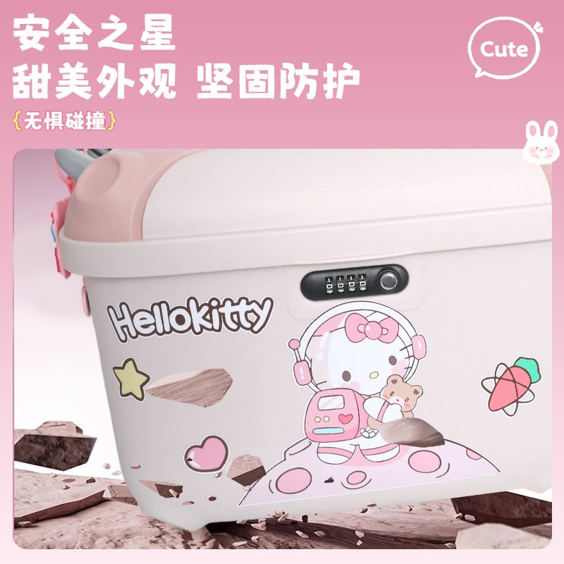 电动车后置车筐爱玛露娜后备箱雅迪大容量尾箱配件九号电动车通用