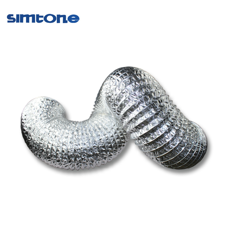 西蒙卫生间浴霸换气扇排气管软管烟道管厨房止回阀加厚铝箔出风管