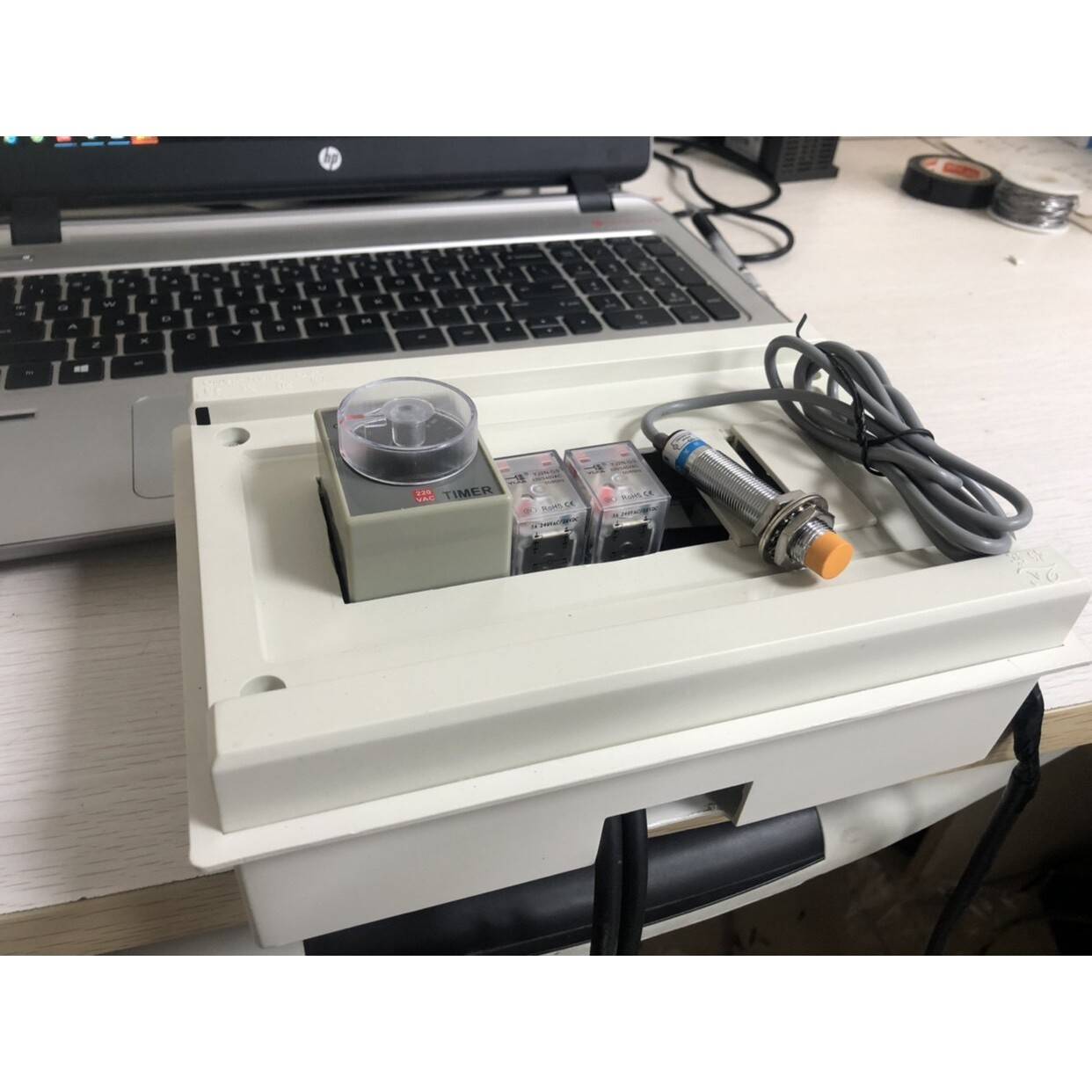 新老树冲孔吹气装置控制器喷流时间可调220V吹气喷嘴计数Ckc定时