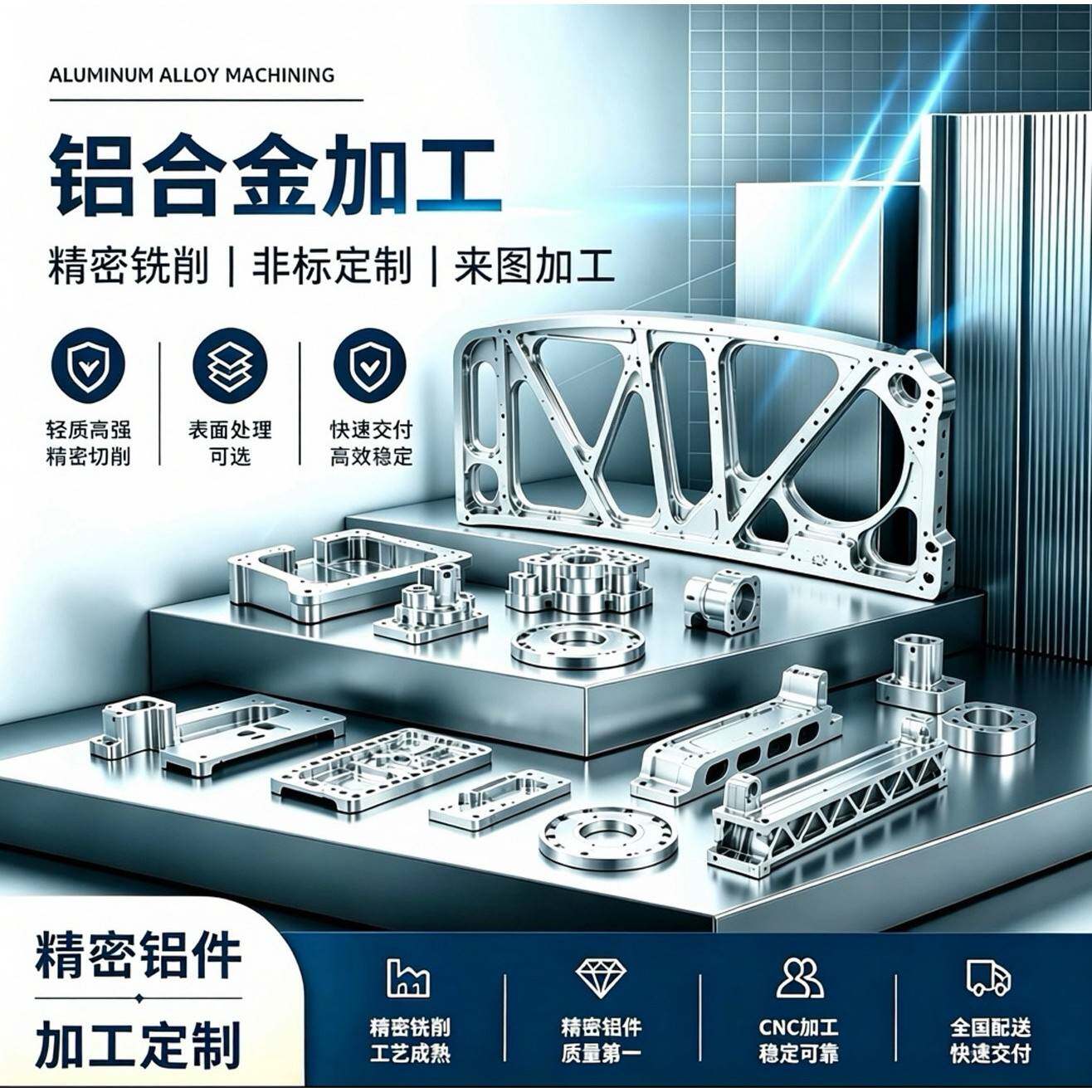 精密CNC加工铝合金加工6061铝件加工黄铜加工紫铜加工个性定做