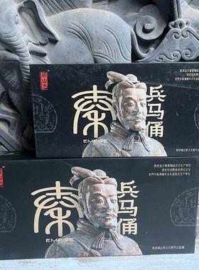 兵马俑摆件礼盒陶土陶俑西安博物旅游纪念品手办出国礼品送老外