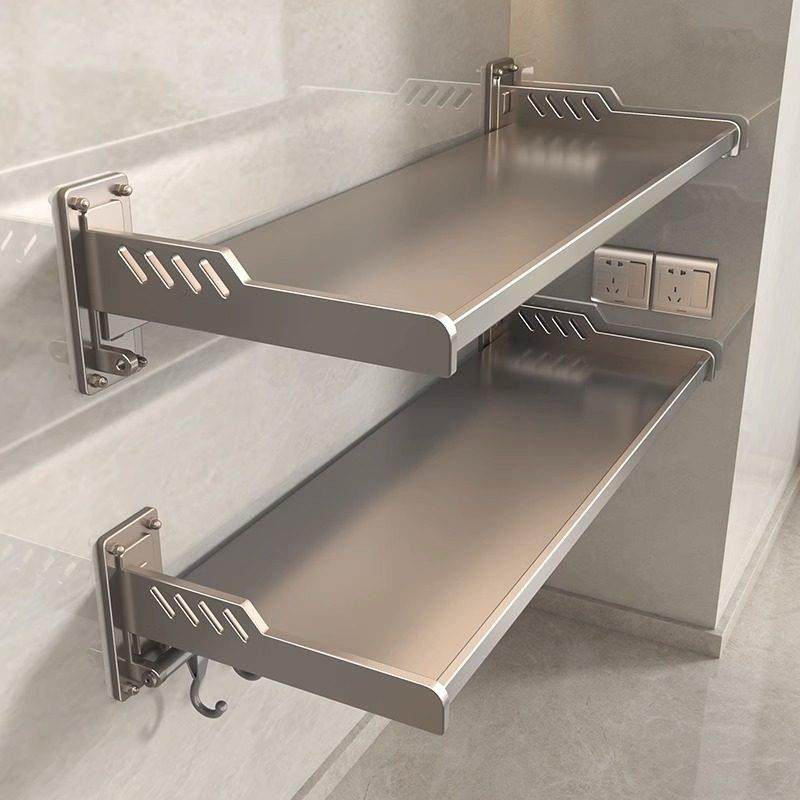 枪灰厨房置物架免打孔壁挂调料架墙上挂架调味品多功能家用收纳架,厨房/烹饪用具,厨房置物架/置物柜/角架,淘宝优惠券,粉丝福利购,淘宝优惠卷