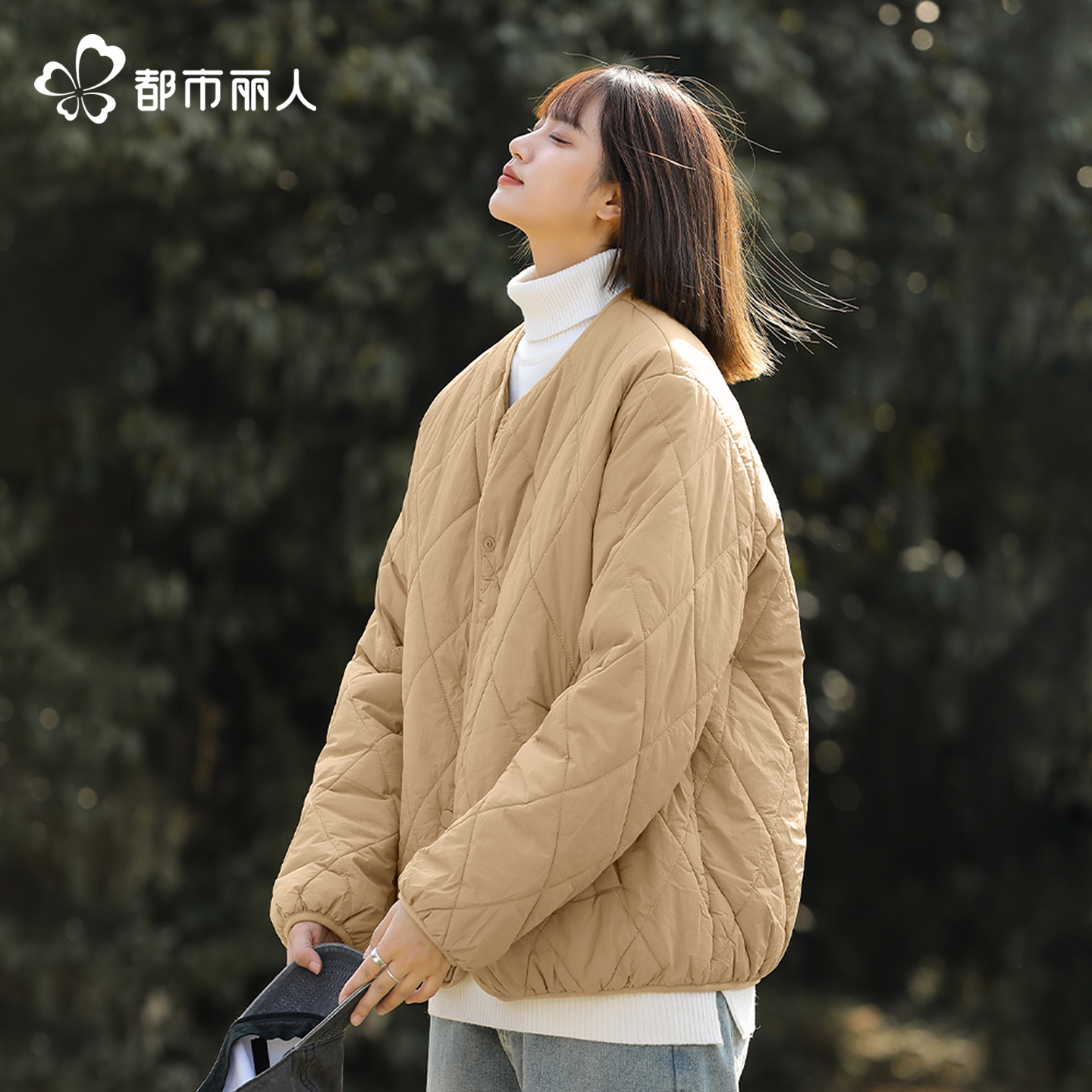 都市丽人棉服女冬季202