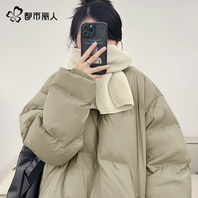 都市丽人立领棉服女2026新款冬季超火独特别致棉袄加绒加厚外套X,女装/女士精品,棉衣/棉服,淘宝优惠券,粉丝福利购,淘宝优惠卷