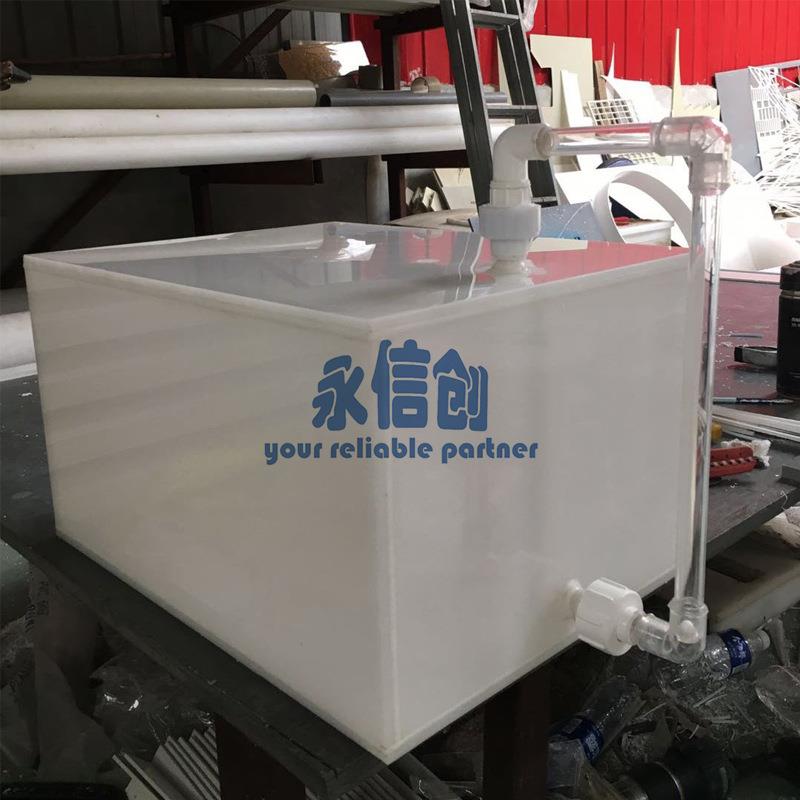 聚丙烯水箱pp板焊接水槽塑料防腐槽加工按需定制