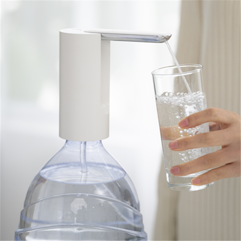 饮水桶电b动d抽水器折叠取水器桶装水智能上水纯净水桶压水定量出