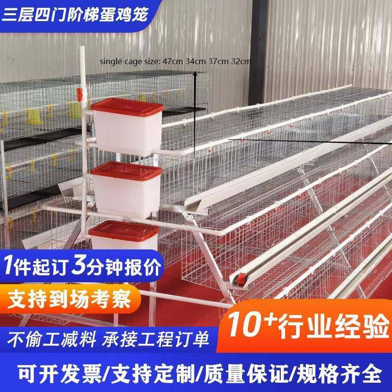 阶梯式蛋鸡笼A字型冷镀锌热镀锌鸡笼养殖业养殖设备三层四层鸡笼,畜牧/养殖物资,特种养殖设备,淘宝优惠券,粉丝福利购,淘宝优惠卷