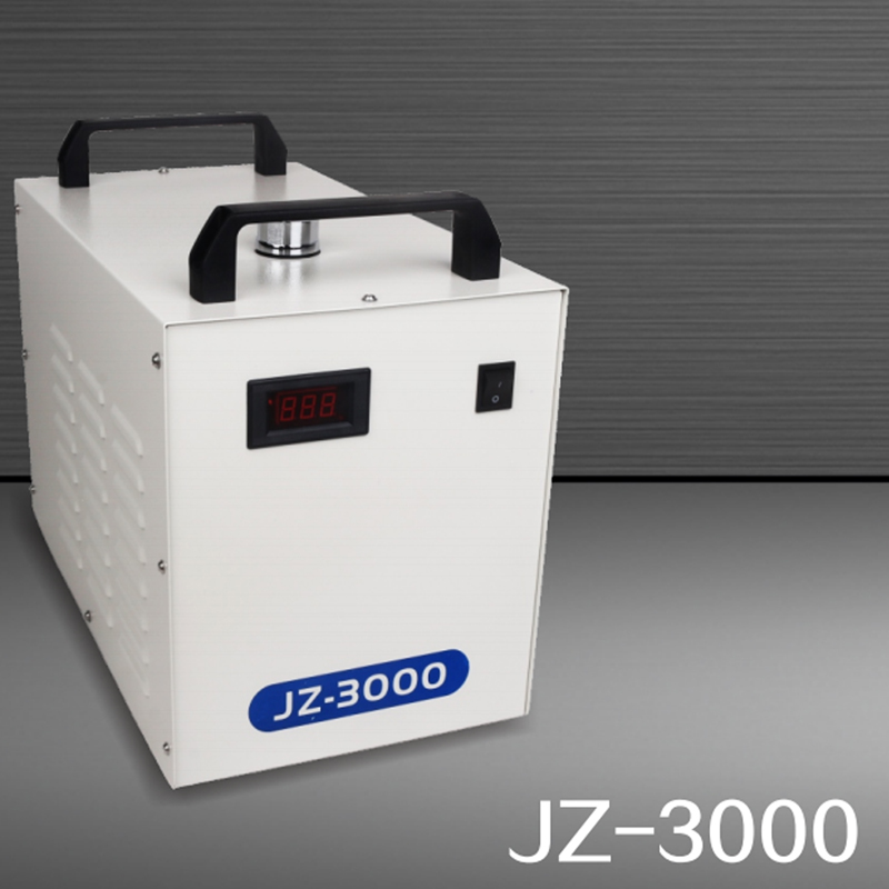 CO2激光切割雕刻机工业冷水机激志冷水机JZ3000JZ5000雕刻机主轴